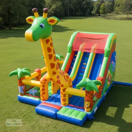 Şişme Zürafa Kaydırak