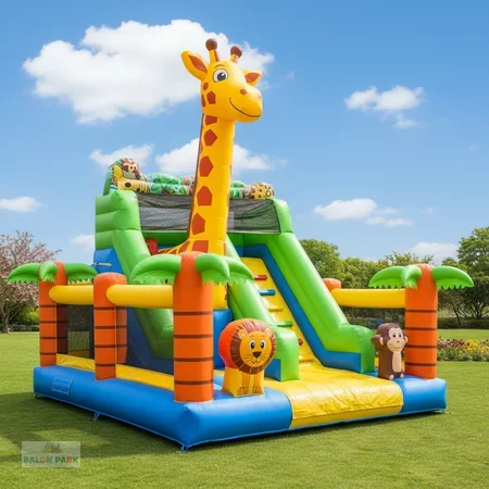 Şişme Zürafa Kaydırak