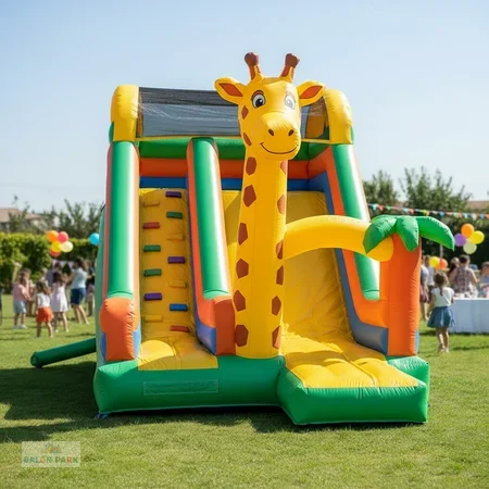 Şişme Zürafa Kaydırak