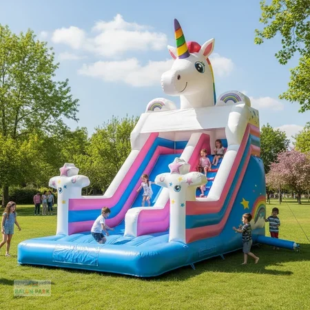 Şişme Unicorn Kaydırak