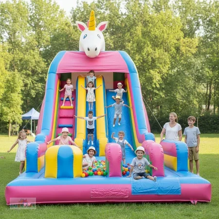 Şişme Unicorn Kaydırak