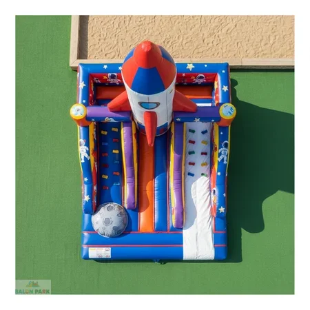 Uzay Mekiği Kaydırak Şişme