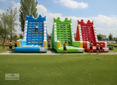 Şişme Duvar Tırmanma Oyunu