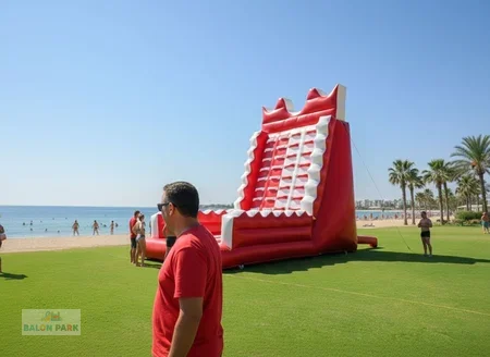 Şişme Duvar Tırmanma Oyunu