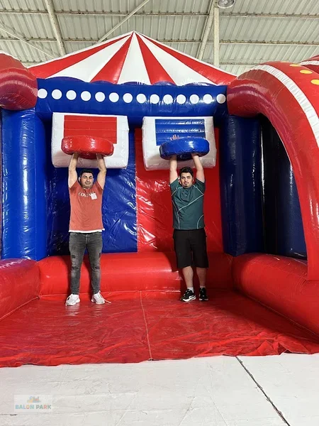 Şişme Basket Becerisi Oyunu