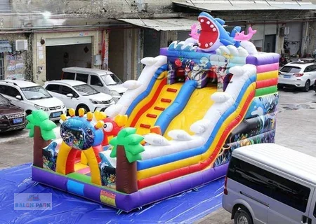 Şişme Oyun Parkı Kopek Balığı