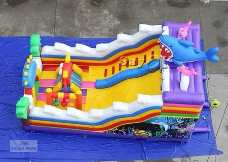 Şişme Oyun Parkı Kopek Balığı