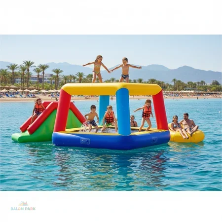 Şişme Deniz Trambolini