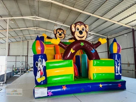 Şişme Monkey Kaydırak