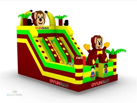 Şişme Monkey Kaydırak