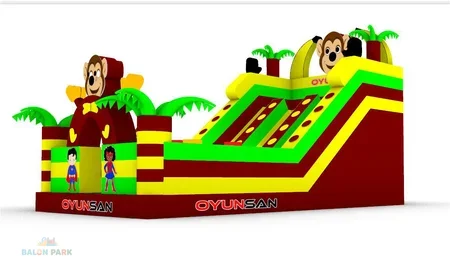 Şişme Monkey Kaydırak