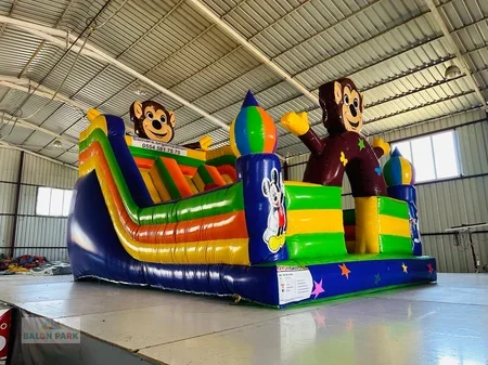 Şişme Monkey Kaydırak