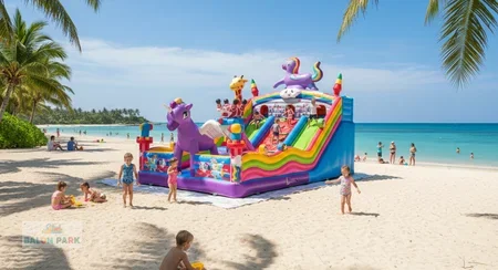 Şişme Unicorn Oyun Parkı