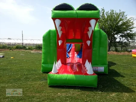 Şişme Timsah Kaydırak