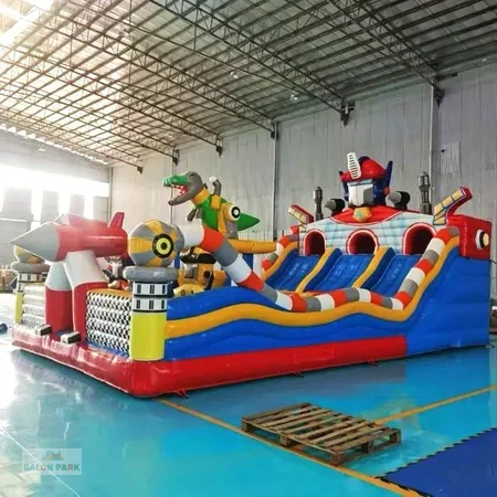 Robot Şişme Oyun Parkı