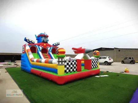 Robot Şişme Oyun Parkı