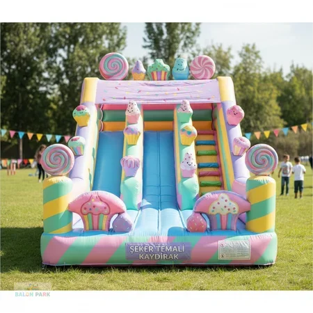 Şeker Temalı Kaydırak