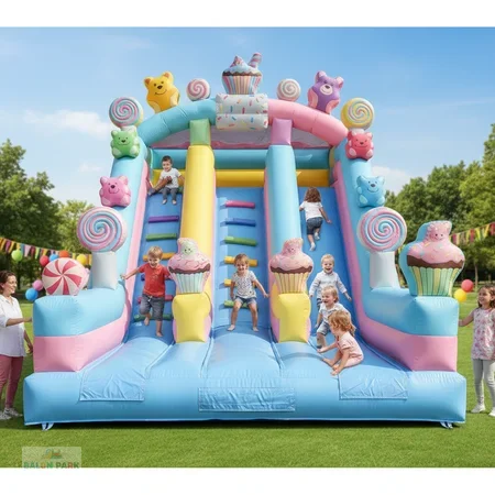 Şeker Temalı Kaydırak