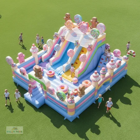 Şeker Temalı Kaydırak