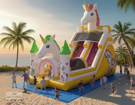 Zürafa Kaydırak Şişme