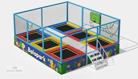 Olimpik Trambolin 6 li