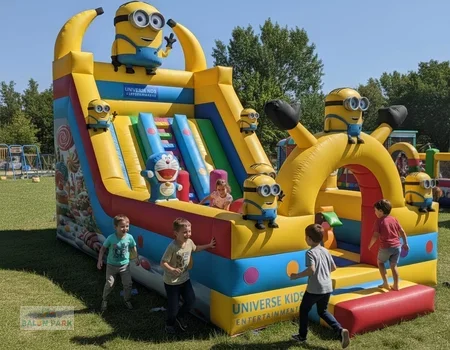 Şişme Kaydırak Minyonlar Temalı