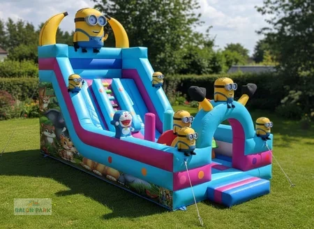 Şişme Kaydırak Minyonlar Temalı