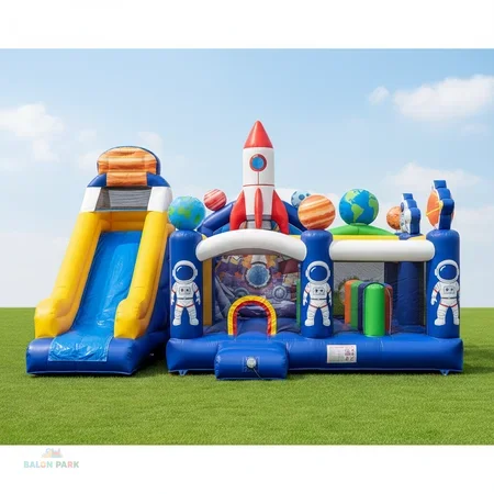 Metre Şişme Uzay Temalı Oyun Parkı