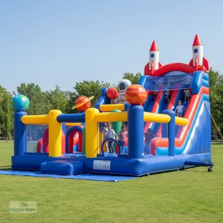 Metre Şişme Uzay Temalı Oyun Parkı