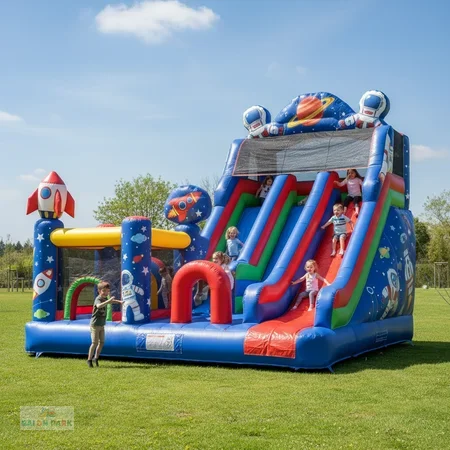 Metre Şişme Uzay Temalı Oyun Parkı