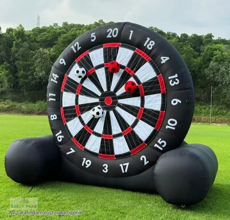 Şişme Dev Dart Oyunu