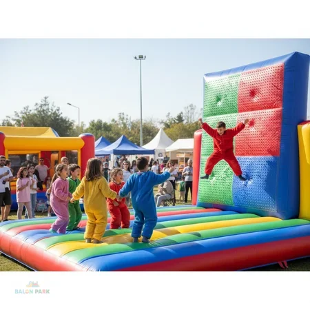 Şişme Zıpla Yapış Oyunu