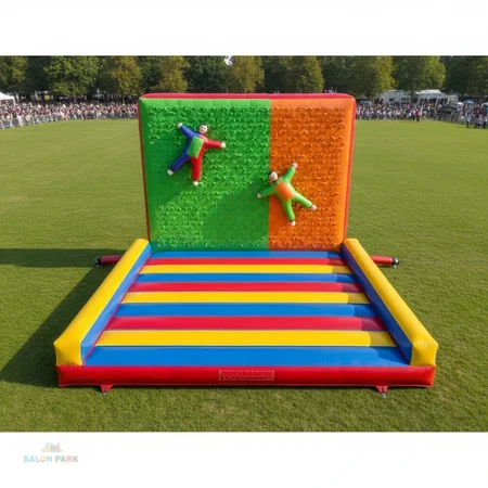 Şişme Zıpla Yapış Oyunu