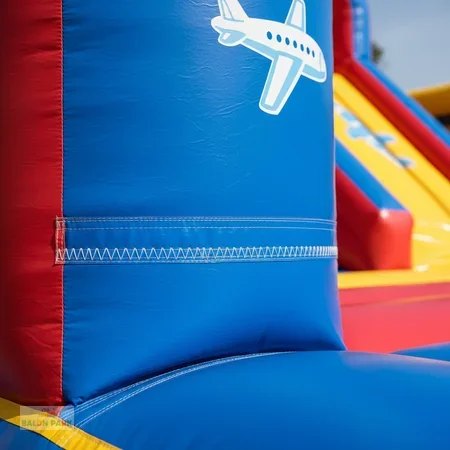 Uçak Temalı Şişme Kaydırak