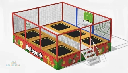 6’lı junior Trambolin 