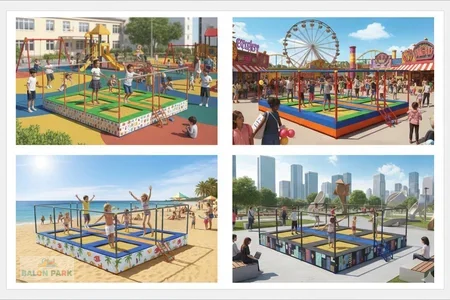 6’lı junior Trambolin 