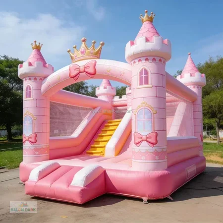 Şişme Penbe Kaydırak