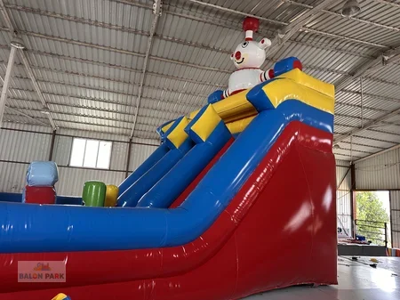 Şişme Kaydıraklı Oyun Parkı Robot 