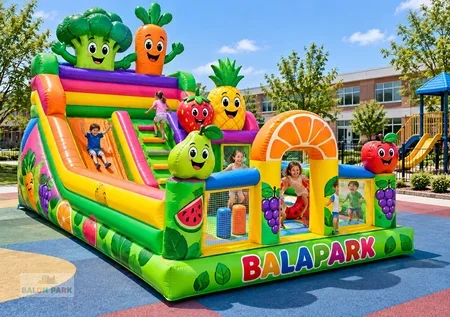 Meyve Temalı Şişme Oyun Parkları
