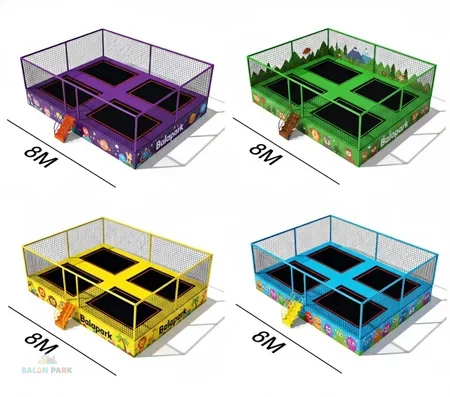 4’lü Olimpik Trambolin 