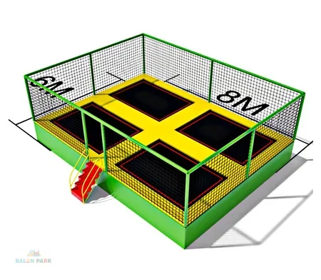 4’lü Olimpik Trambolin 