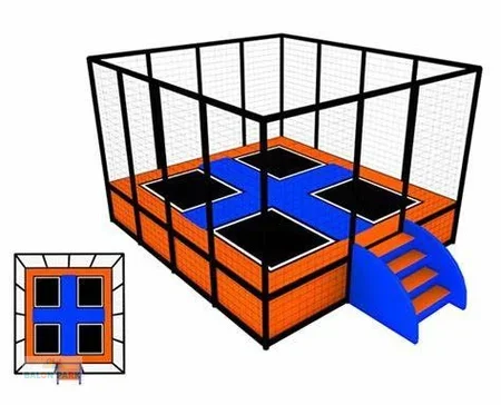 4’lü Olimpik Trambolin 