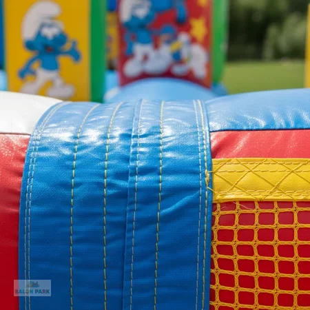  Şişme Şirinler Kaydırak