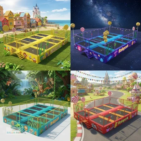 8’li Olimpik Trambolin