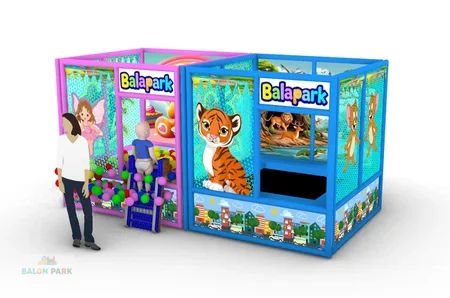 Top Havuzlu Trambolin 4x2