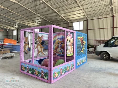 Top Havuzlu Trambolin 4x2