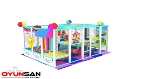 5x2 Trambolinli Top Havuzlu Soft Play