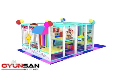 5x2 Trambolinli Top Havuzlu Soft Play