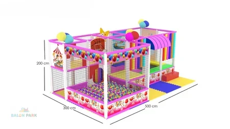 Şeker Temalı Soft Play 5x3