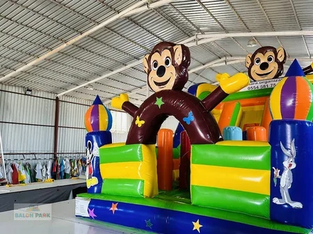 Şişme Maymun Oyun Parkı
